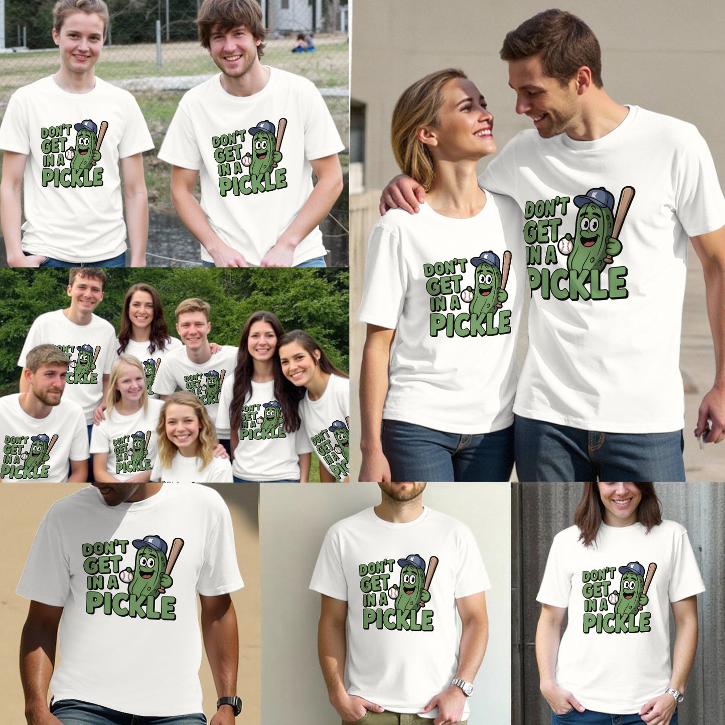 Baseball Don't Get In A Pickle T-Shirt