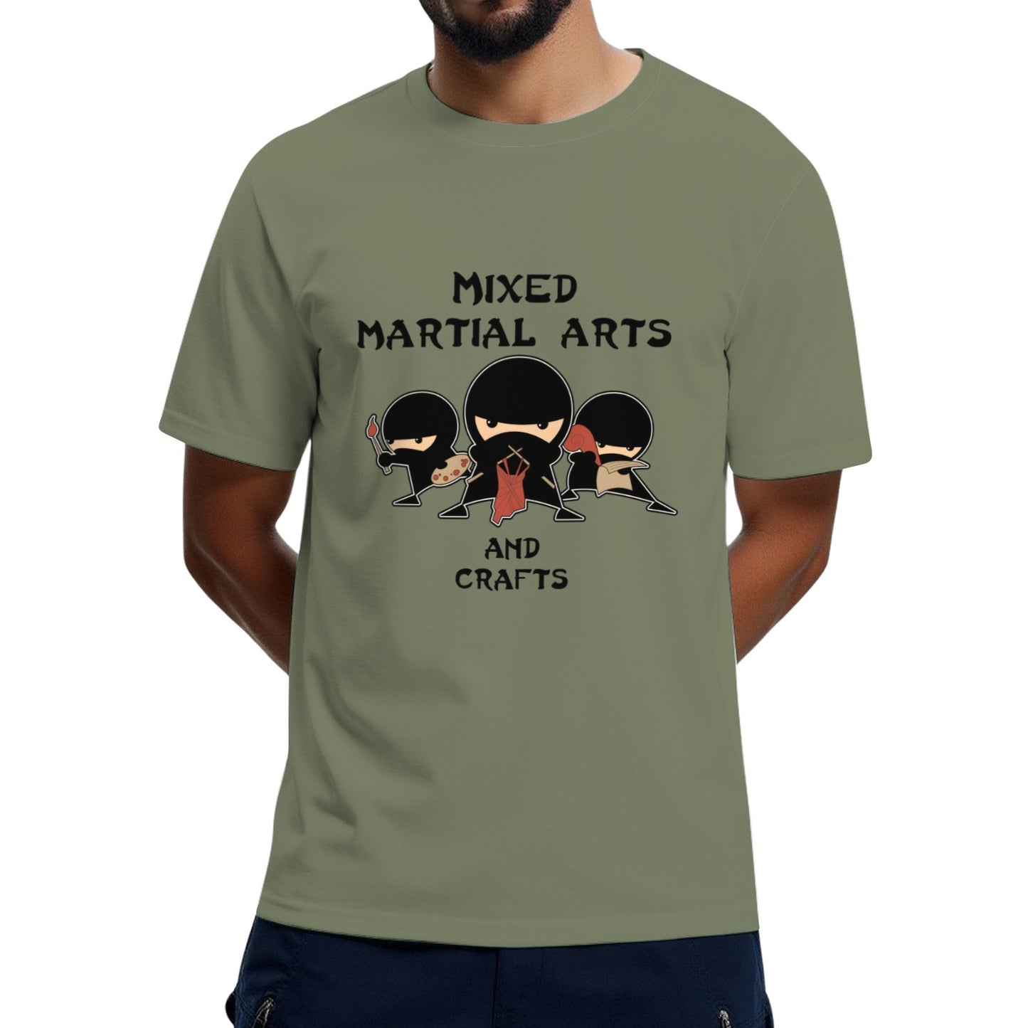 Mixed Martial Arts and Crafts T-Shirt