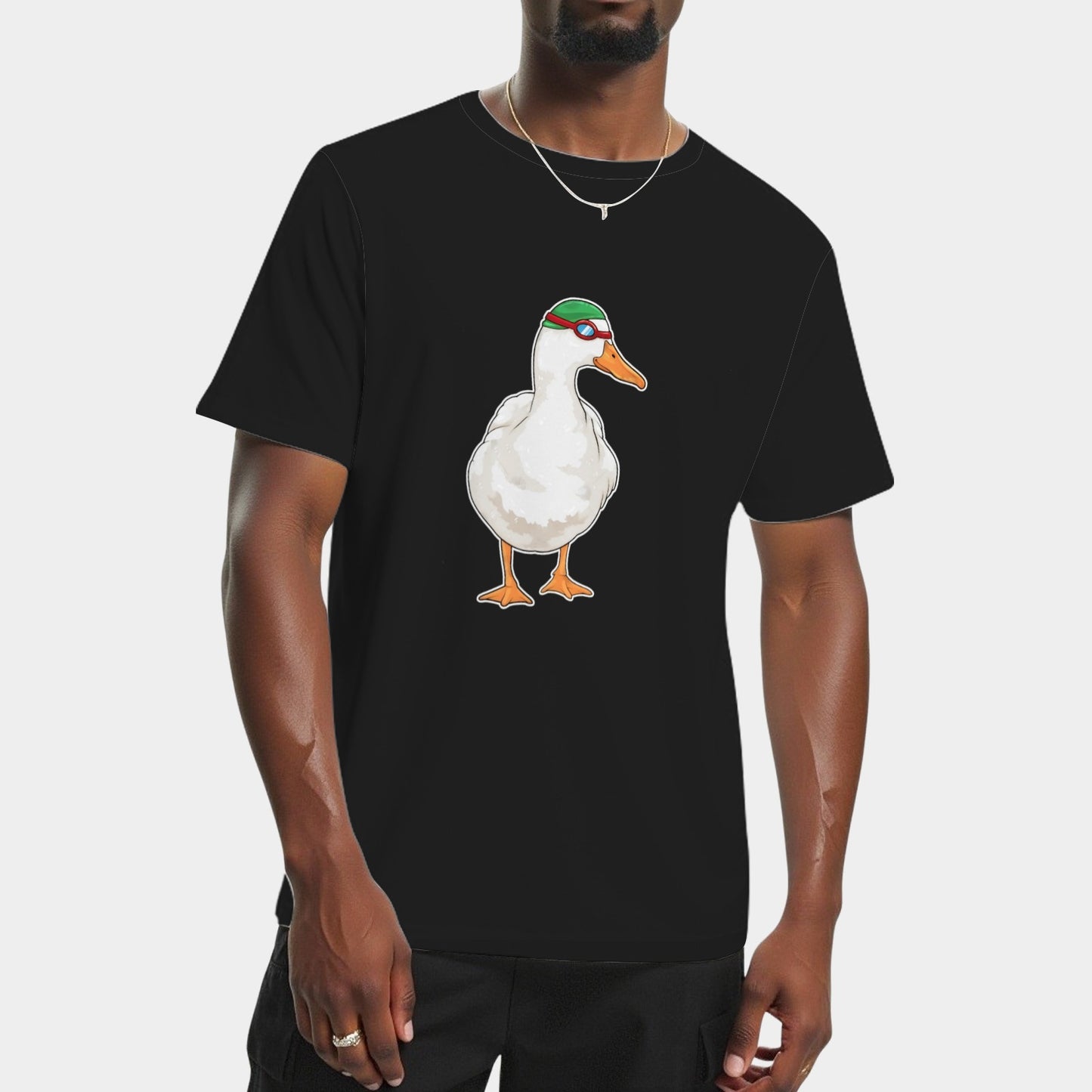 Duck Swimming Swimming goggles T-Shirt