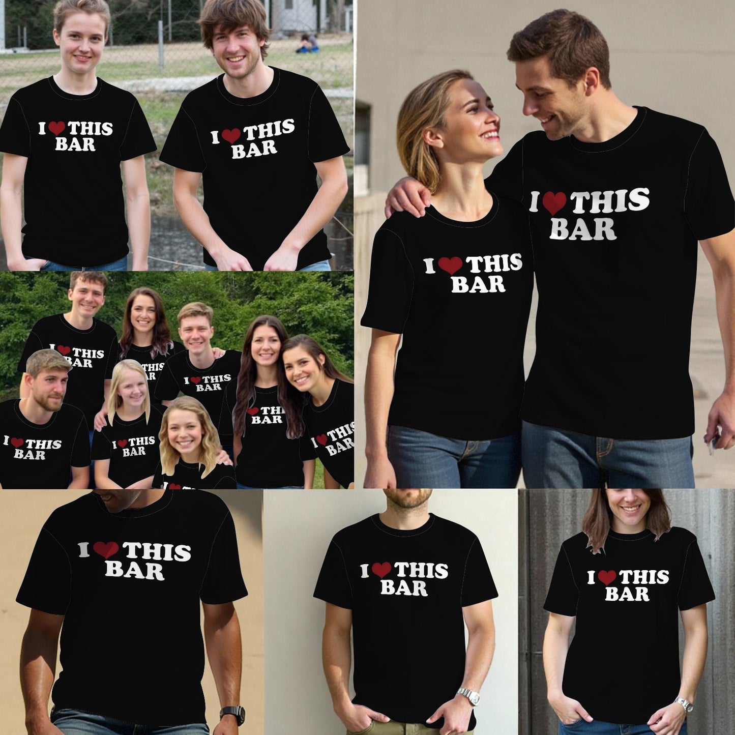 I Love This Bar Tee Shirt