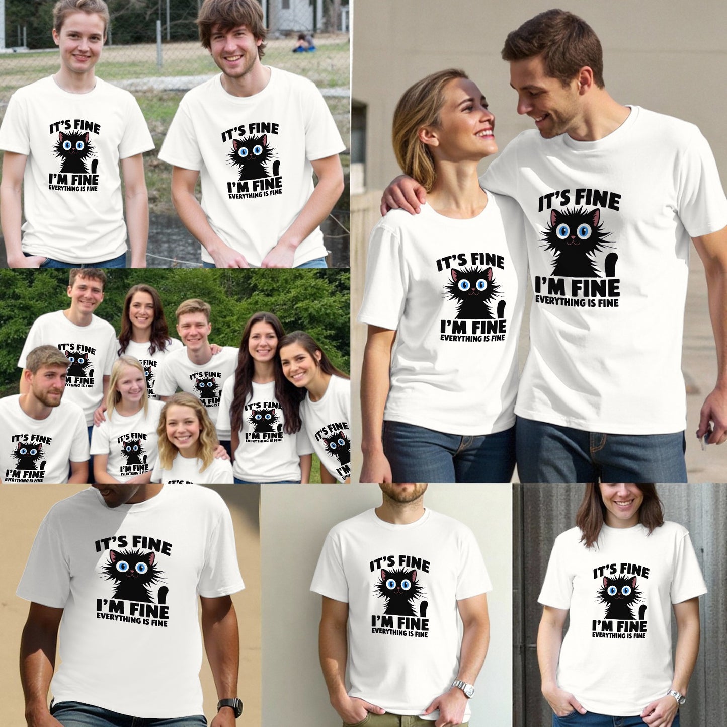 It's Fine I'm Fine Tee Shirt