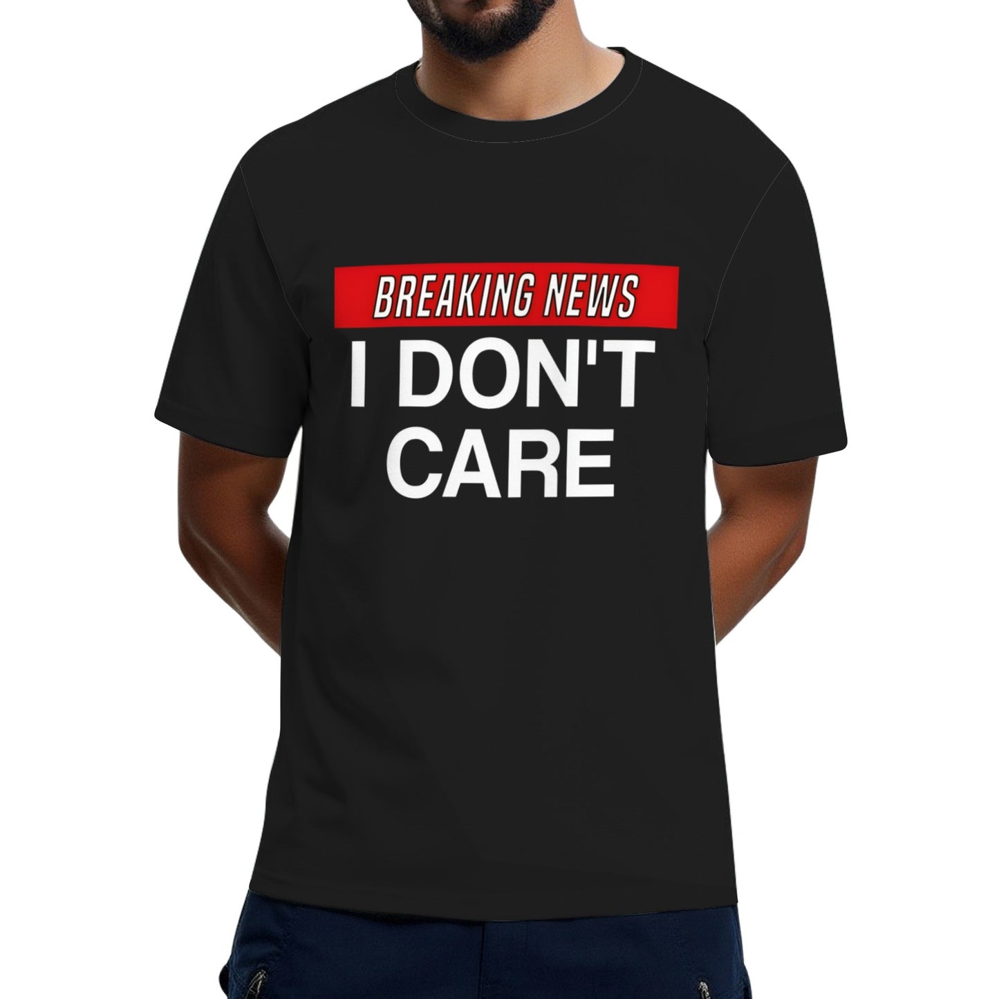 Breaking News I Dont Care T-Shirt