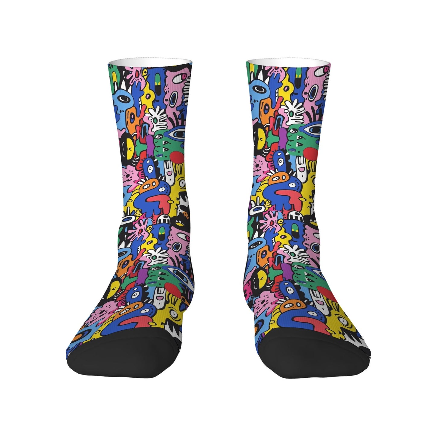 Custom Men's Underwear & Socks Set - Virus Design