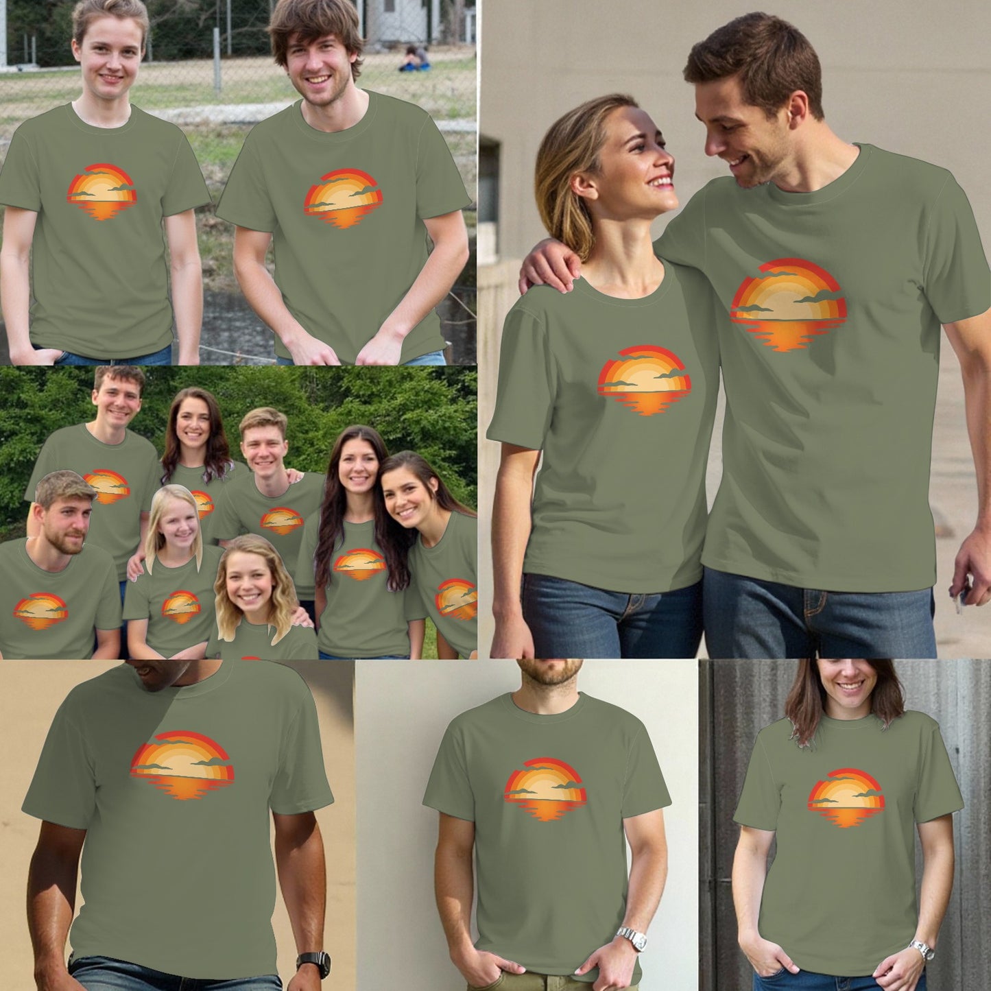 Sunrise In The Early Morning Shirts