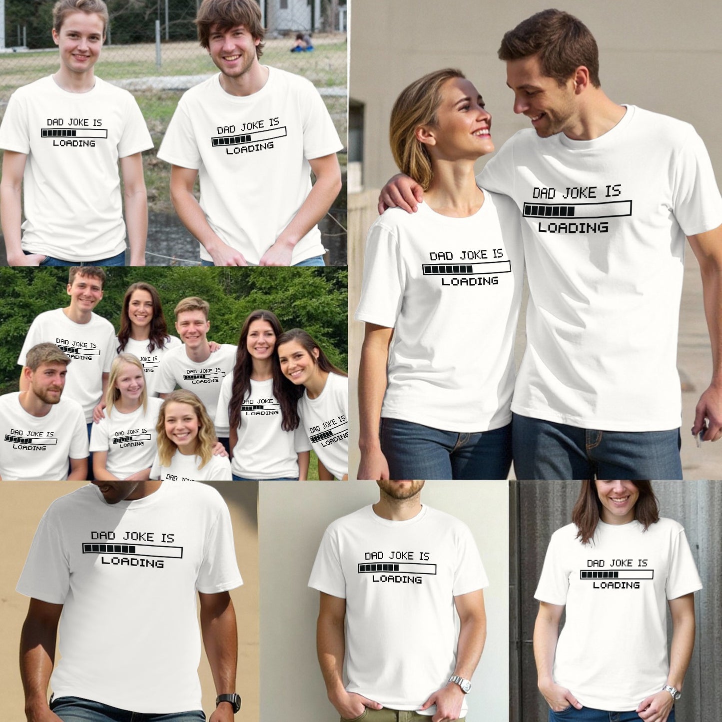 Dad Joke Is Loading Tee Shirt