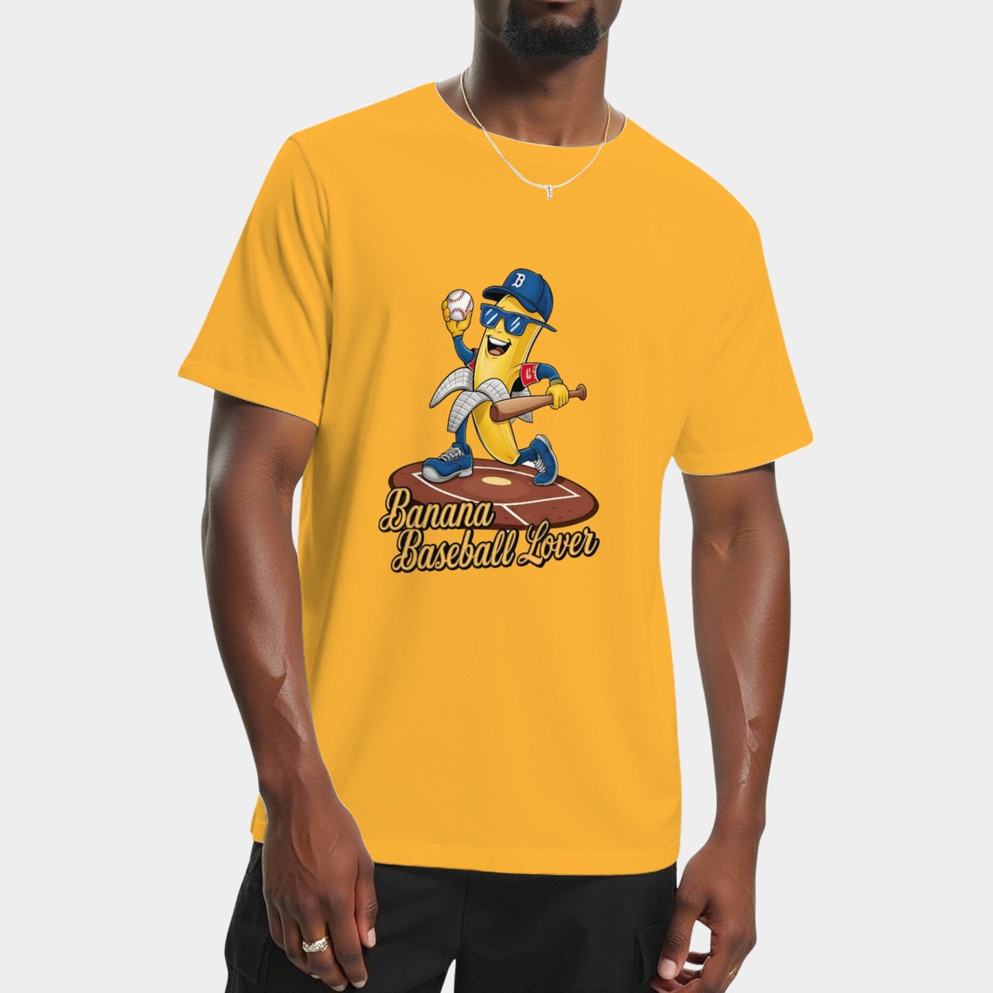 Banana Basebal Baseball Fans Lover T-Shirt