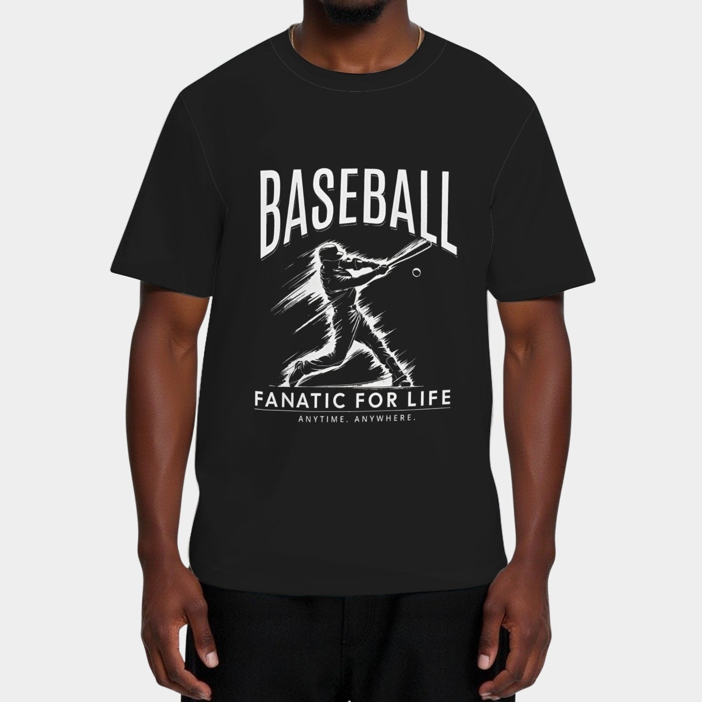 Baseball Fanatic for Life Nostalgic Tee T-Shirt