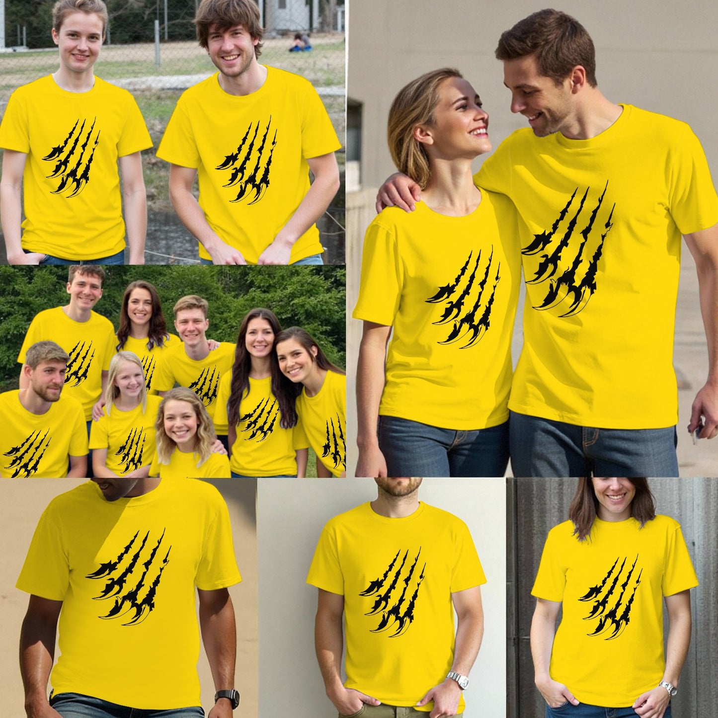 Sharp Claws Leave A Ragged Tear T Shirts