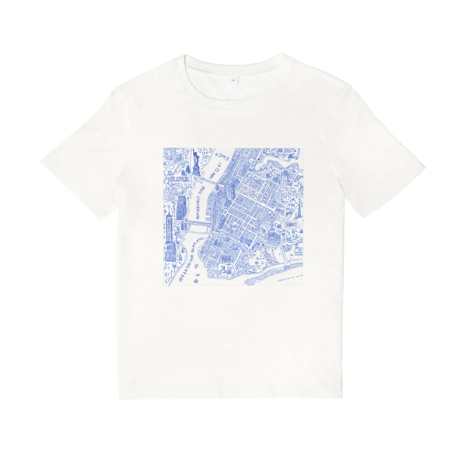 Brookylin Street Map Tee Shirts