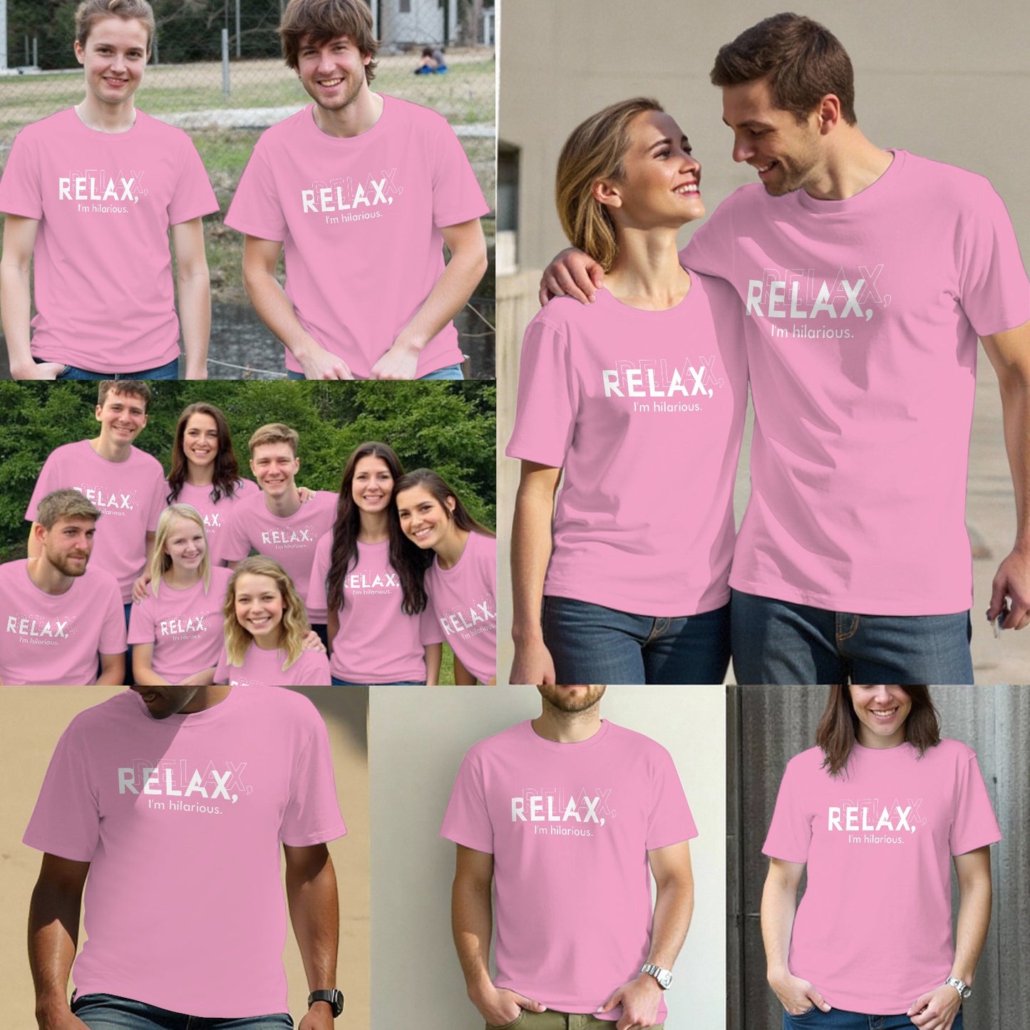 Relax I'm Hilarious Tee Shirt