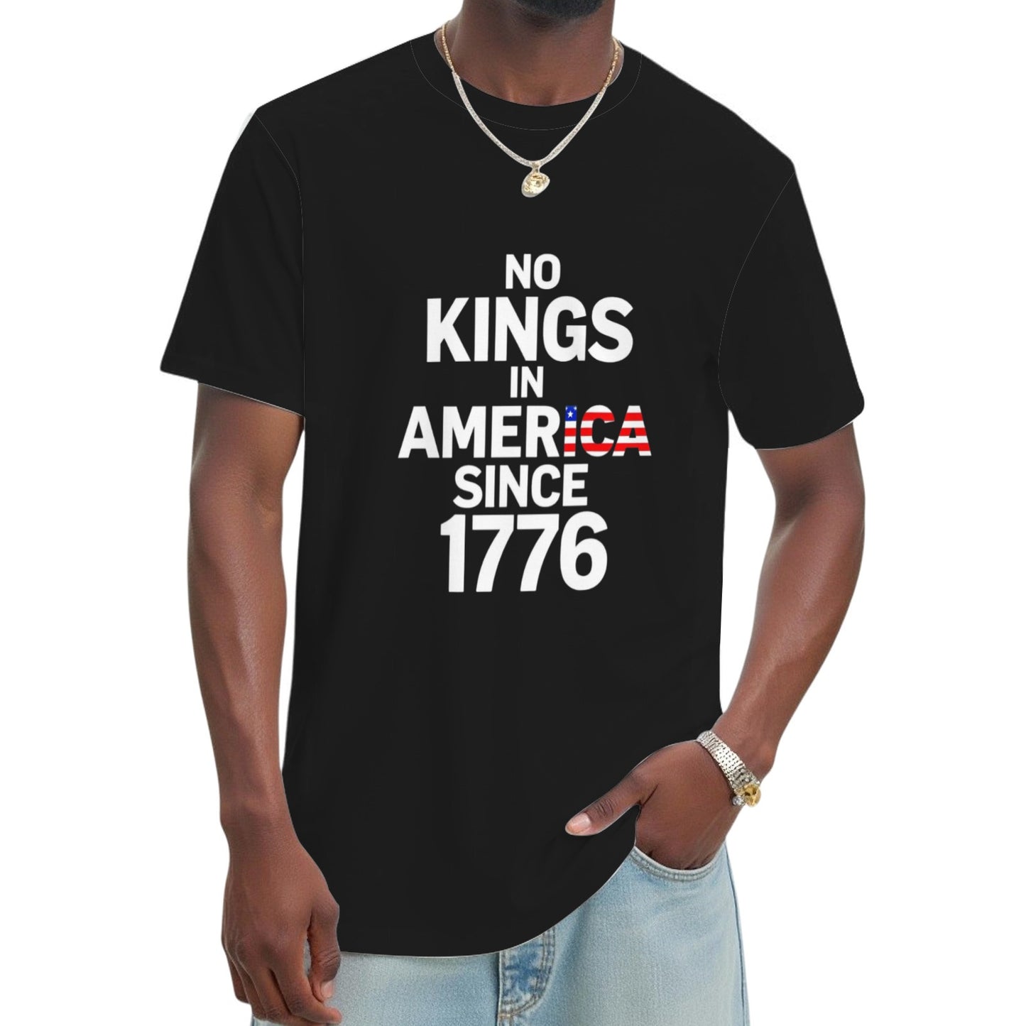 No Kings In America Since 1776 T-Shirt