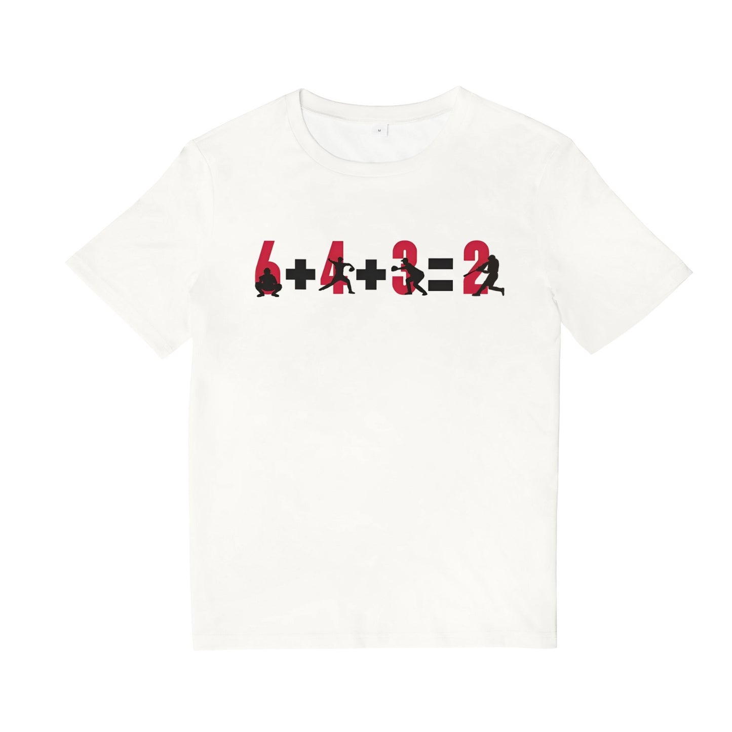 Baseball Double Play 6+4+3=2 T-Shirt