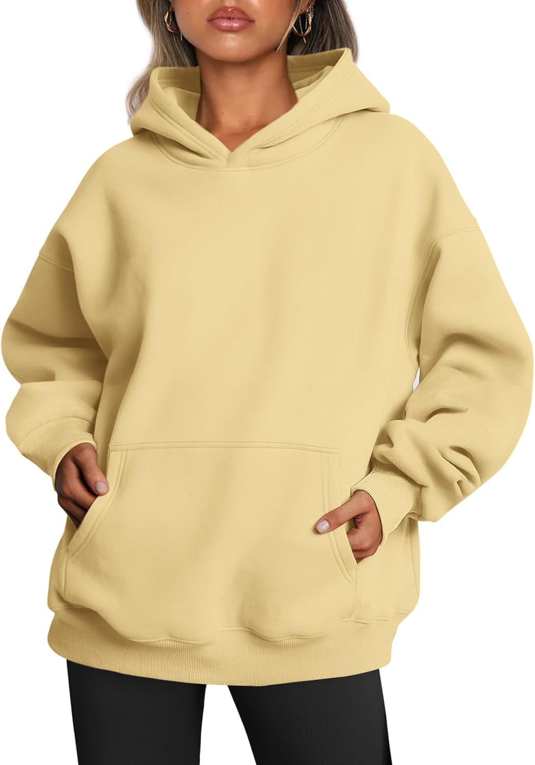 Oversized Hoodies Sweatshirts Fall Fashion 2025 Pullover Sweaters Winter Clothes