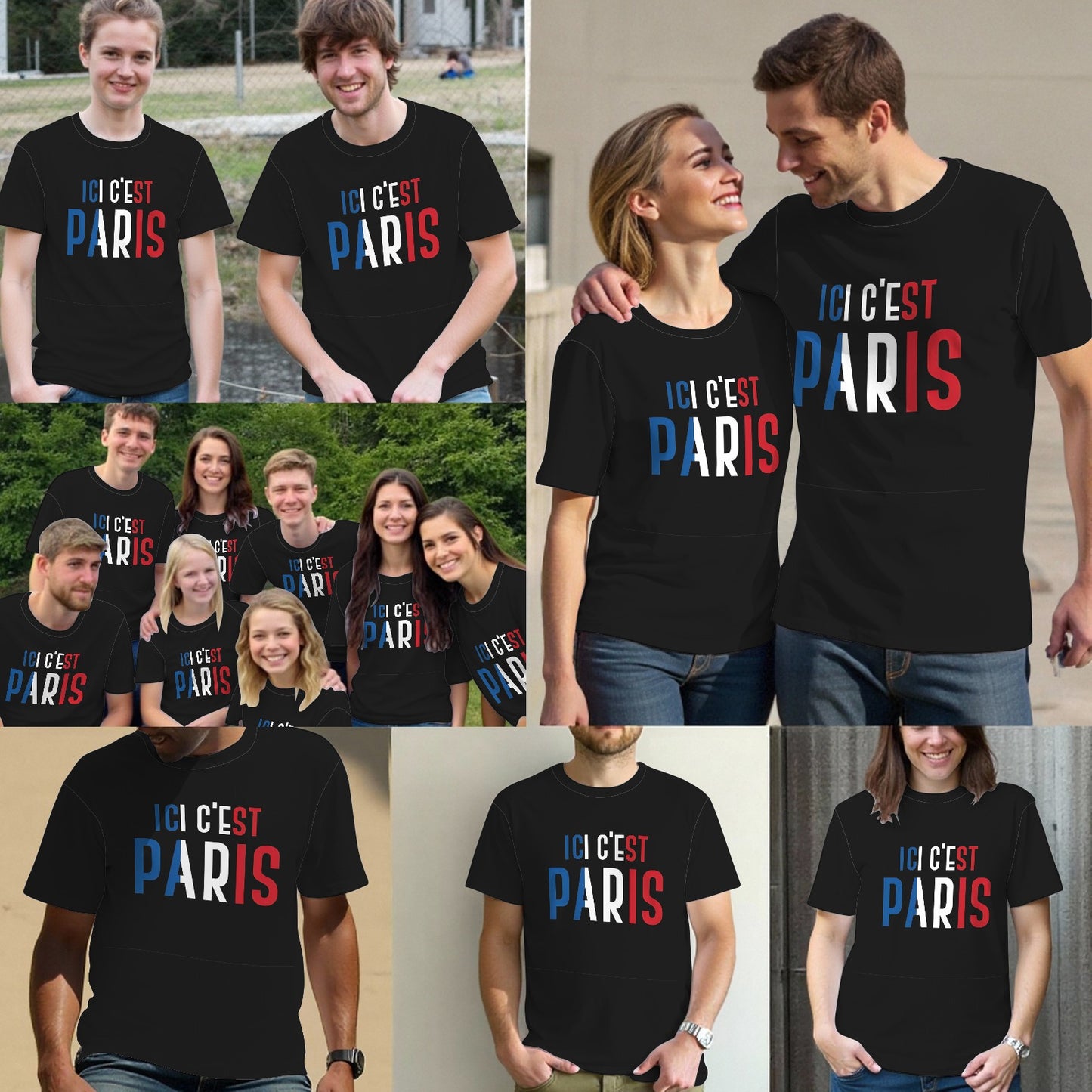ICI C'EST Paris Tee Shirt