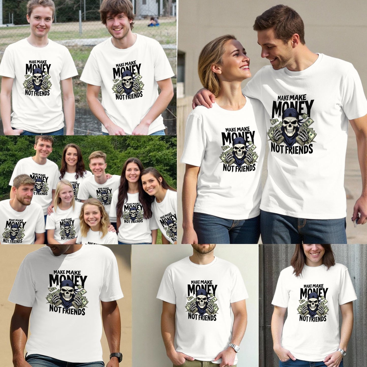 Make Money Not Friends T Shirt