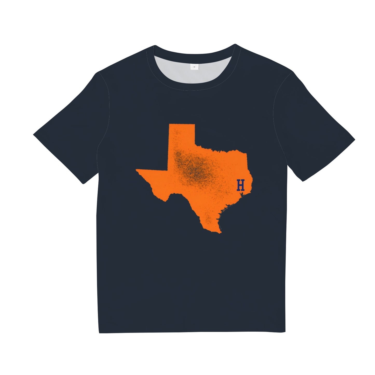 Distressed Houston Texas Baseball Fan T-Shirt