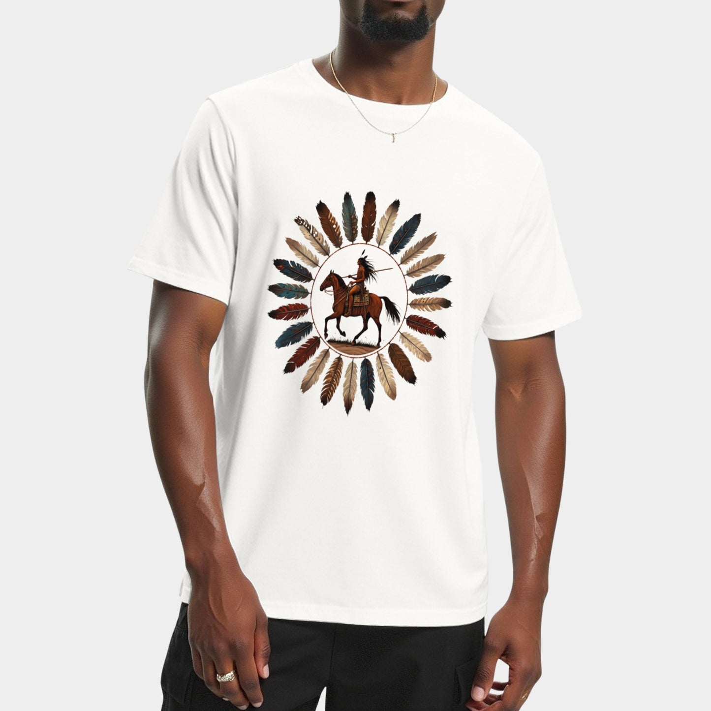 Indigenous Horse Vintage Tee Shirts