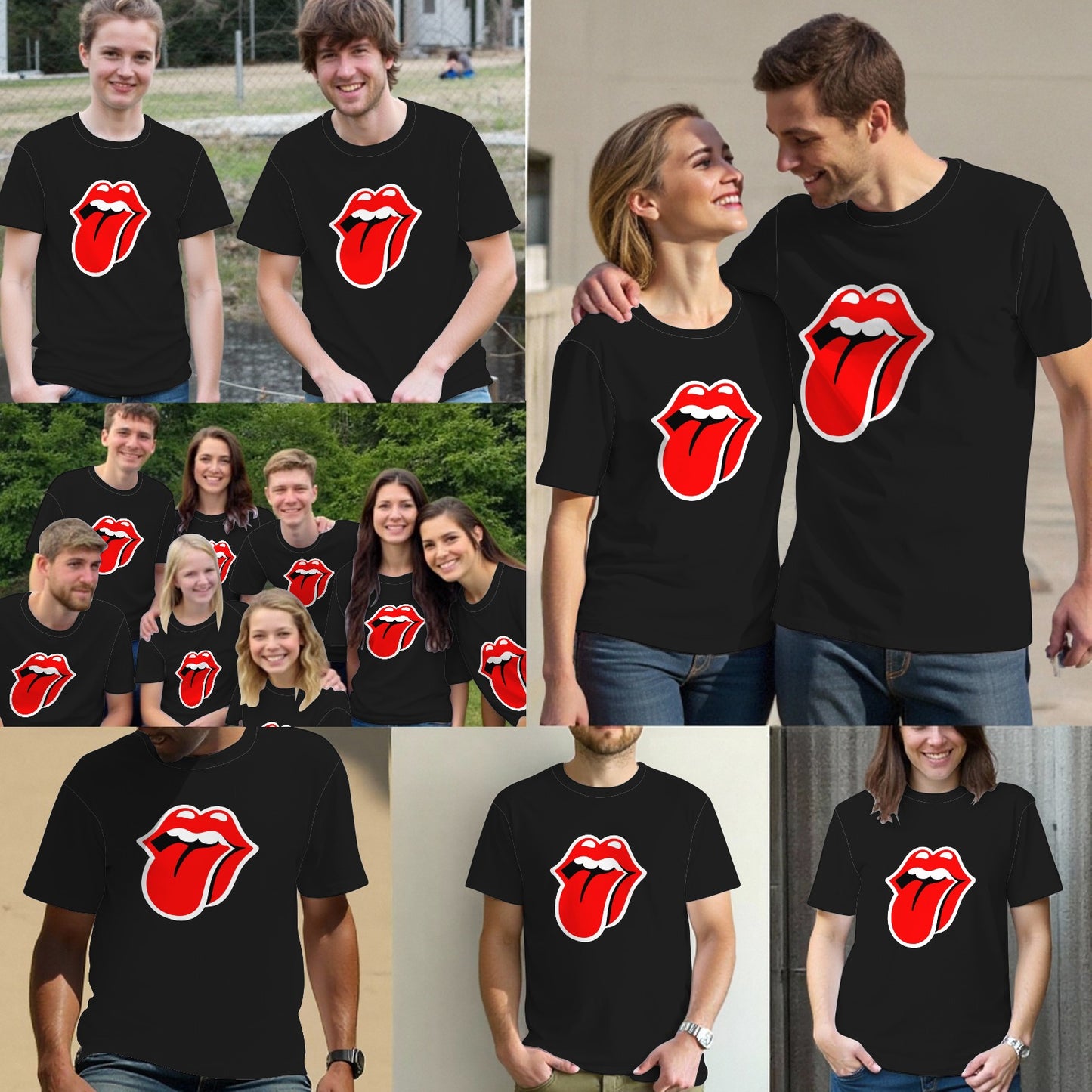 The Rolling Stones Classic Tongue T-Shirts