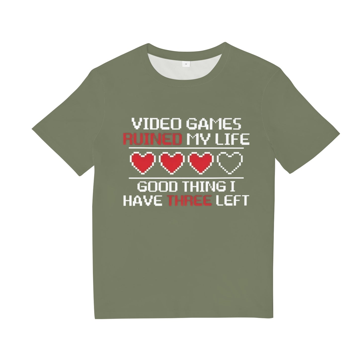 Video Games Ruined My Life Tee Shirt