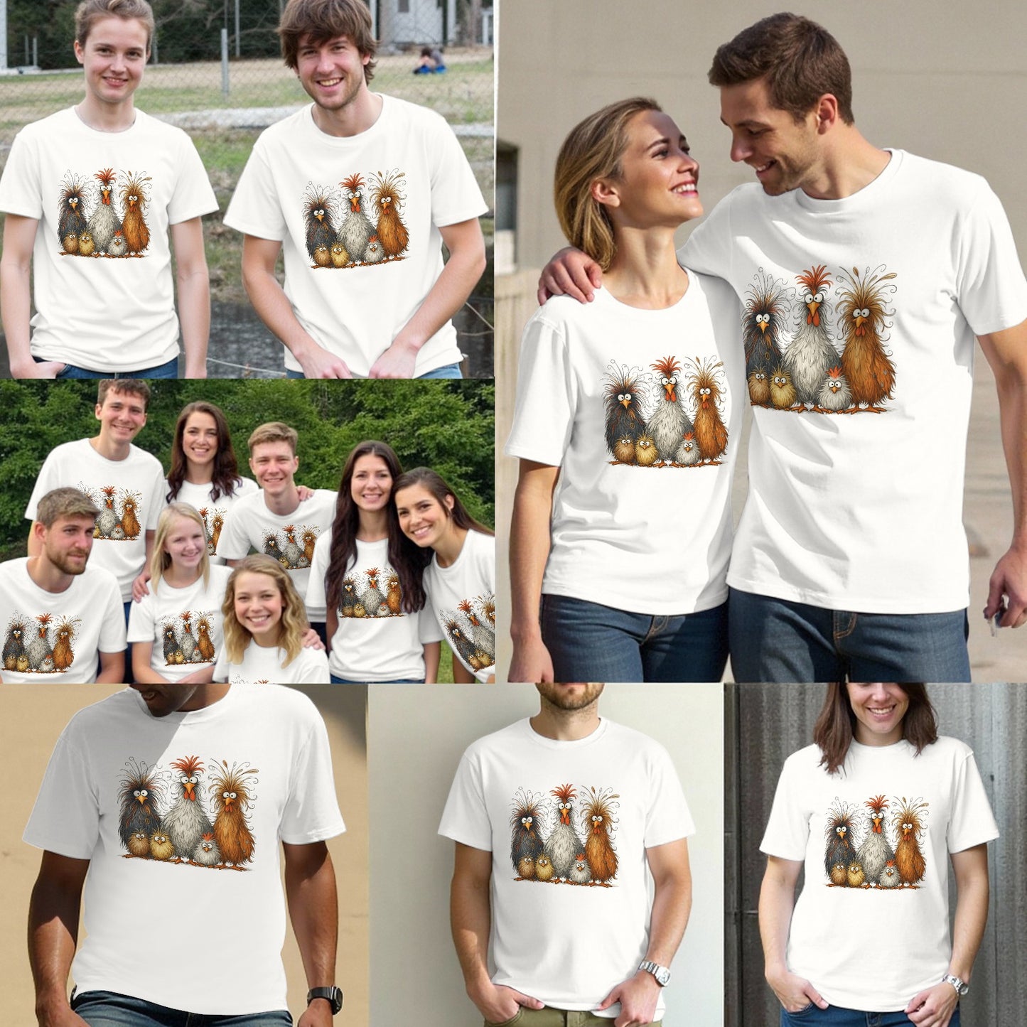 Funny Irritable Chicken Lovers T-Shirts