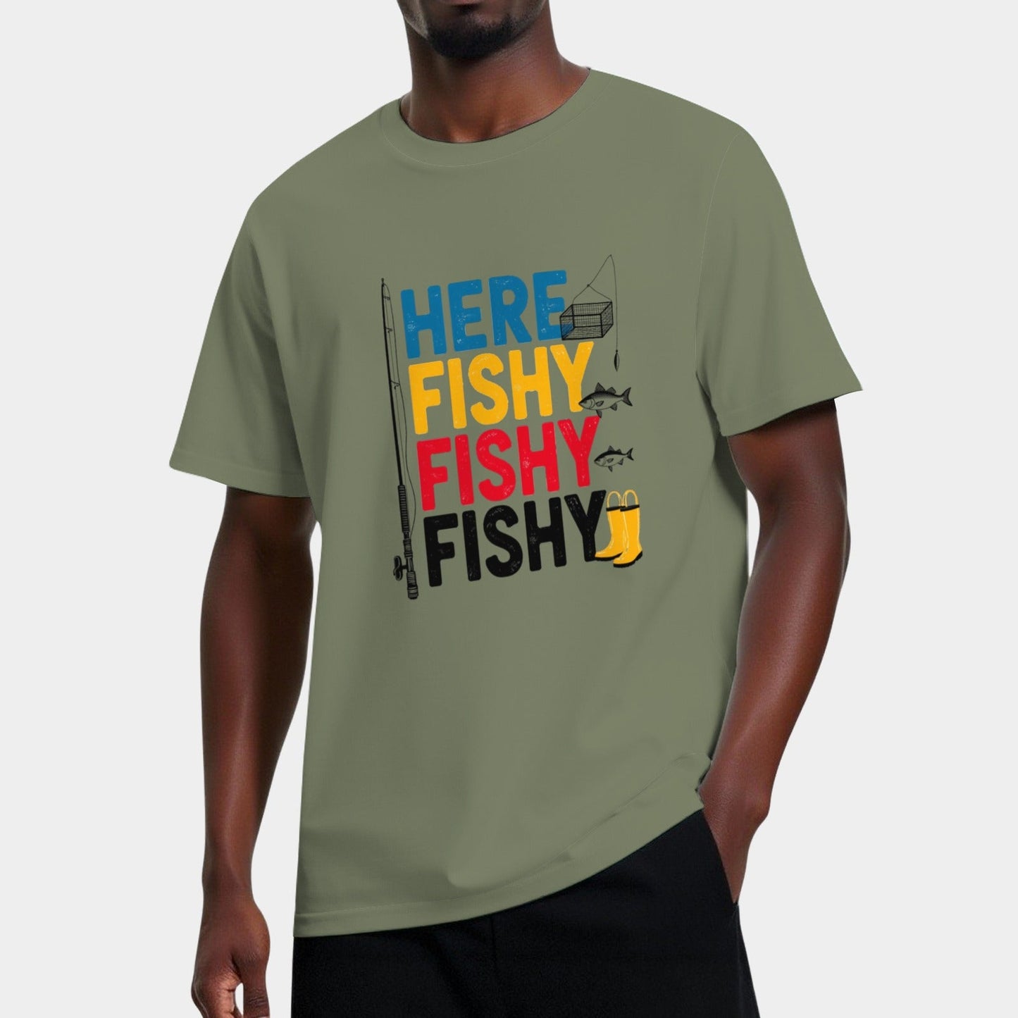 Here FISHY FISHY FISHY T-Shirts