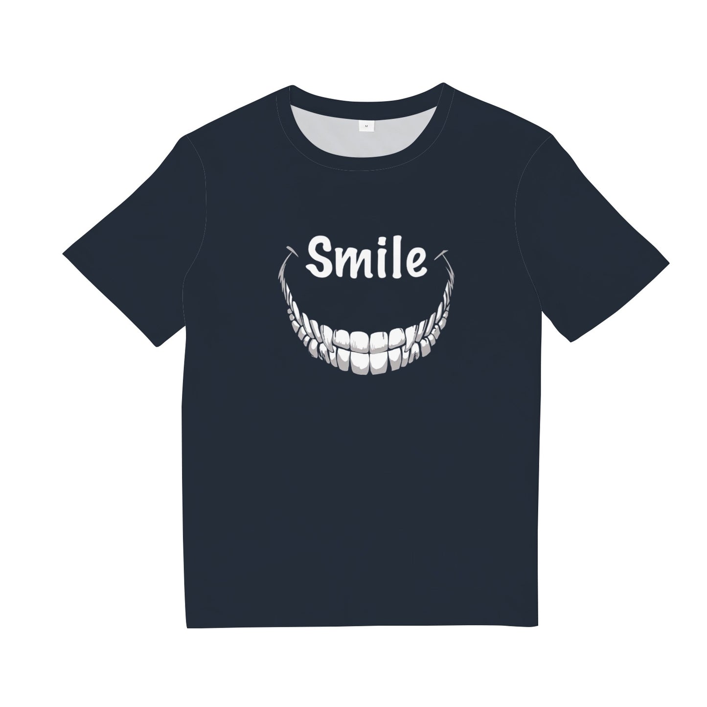 Smile Teeth Short Sleeved Tee Shirt