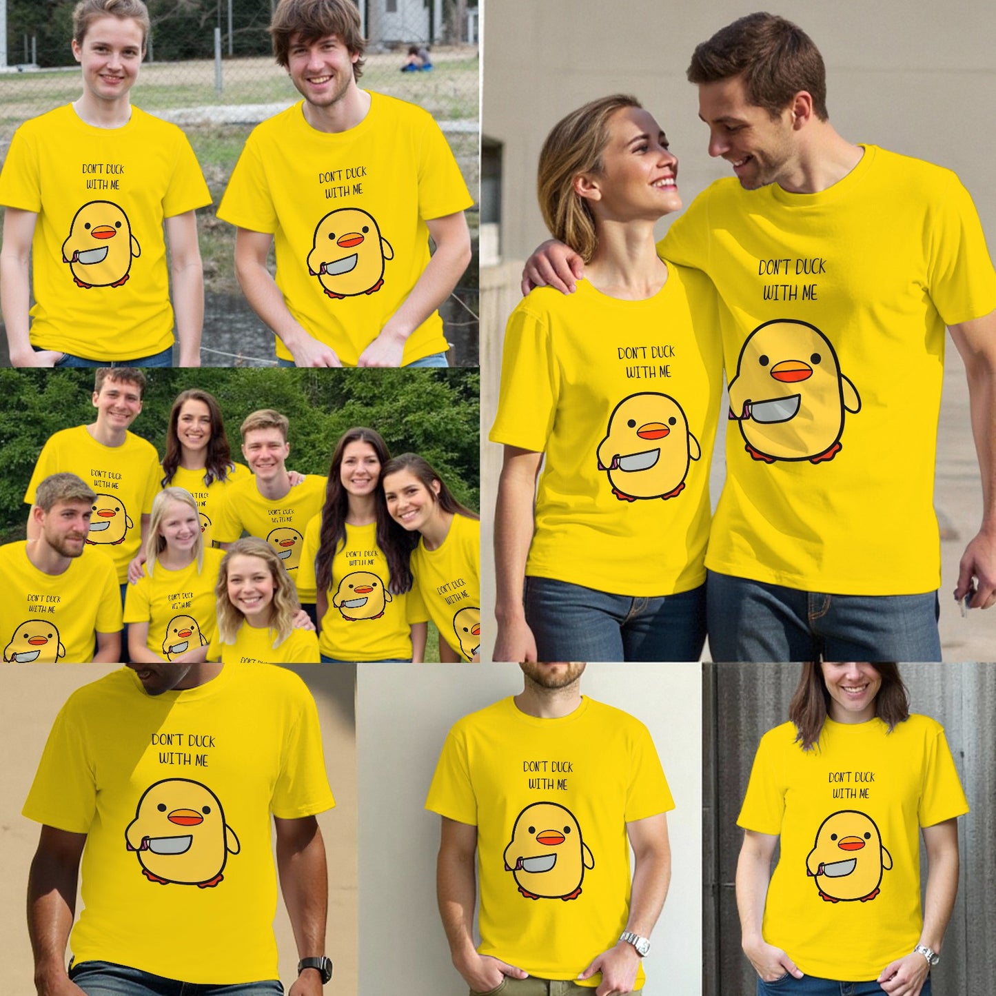 Don't Duck With Me Tee Shirts