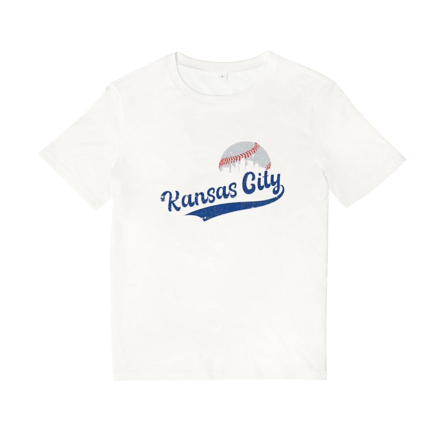Vintage Kansas City Skyline Retro Baseball Fans Lover T-Shirt