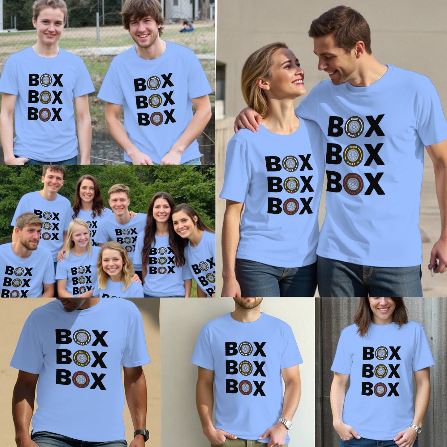 BOX BOX BOX Shirt Formula 1 Tshirt