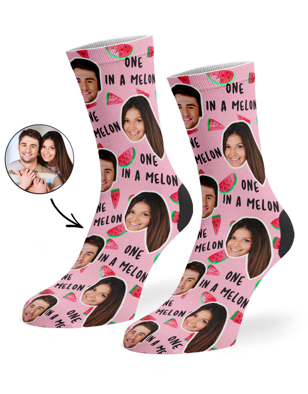 One In A Melon Socks