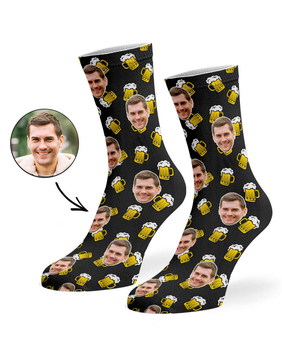 Beer Face Socks