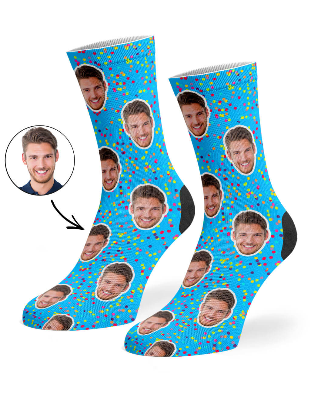 Colourful Spots Socks