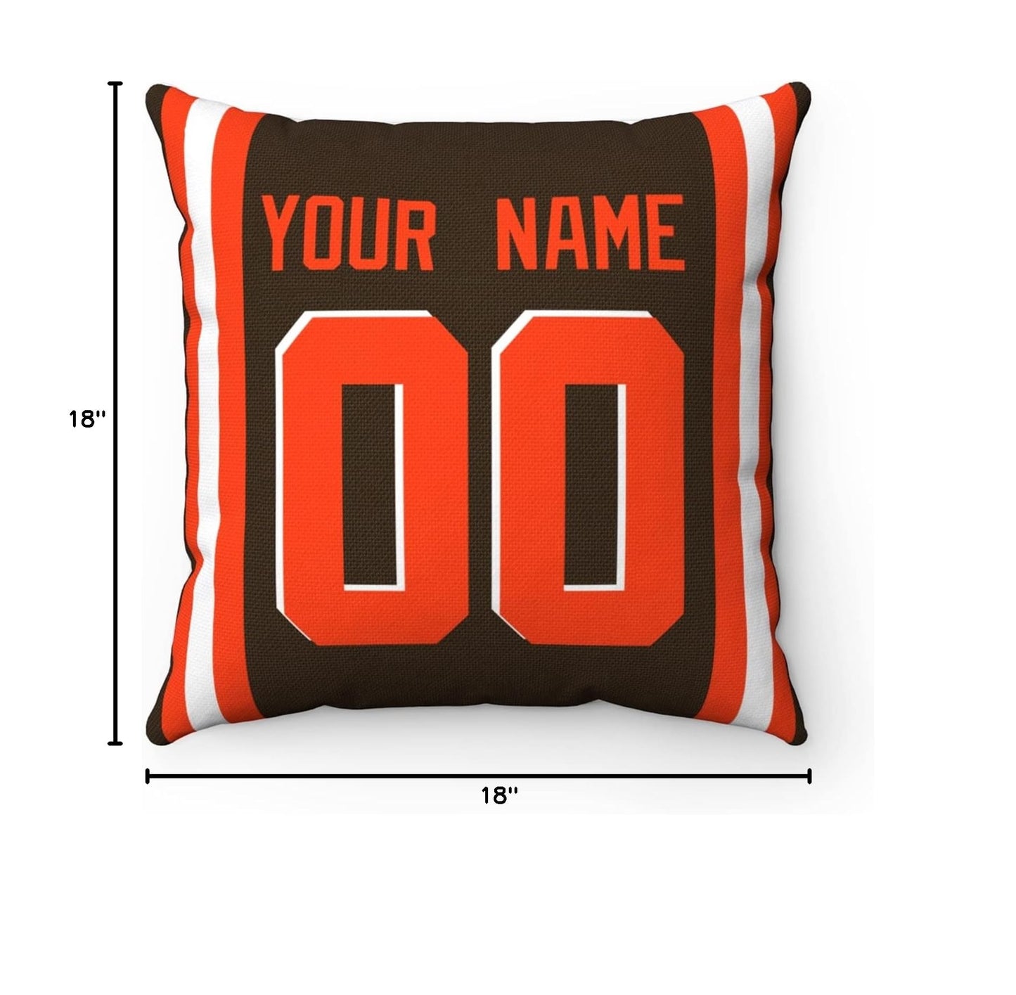 Throw Pillow Cleveland Custom Any Name and Number