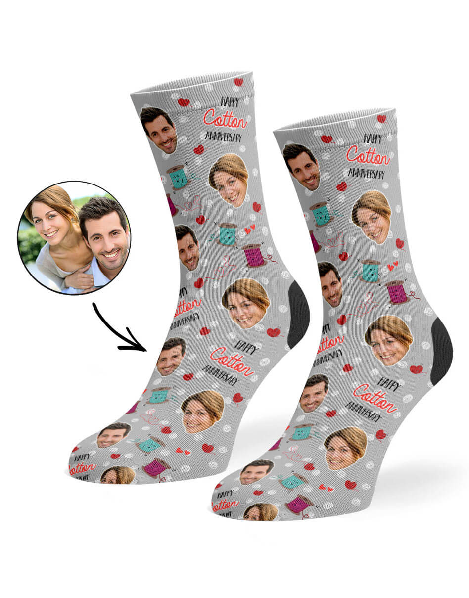 Cotton Anniversary Socks