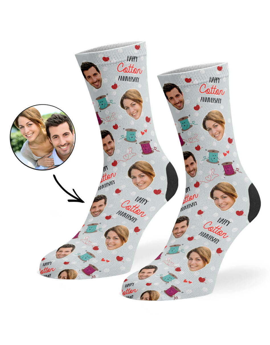 Cotton Anniversary Socks