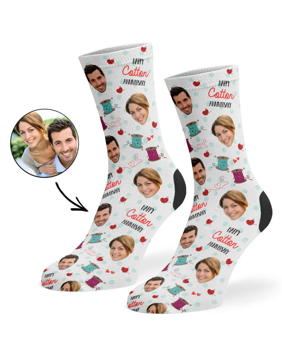 Cotton Anniversary Socks