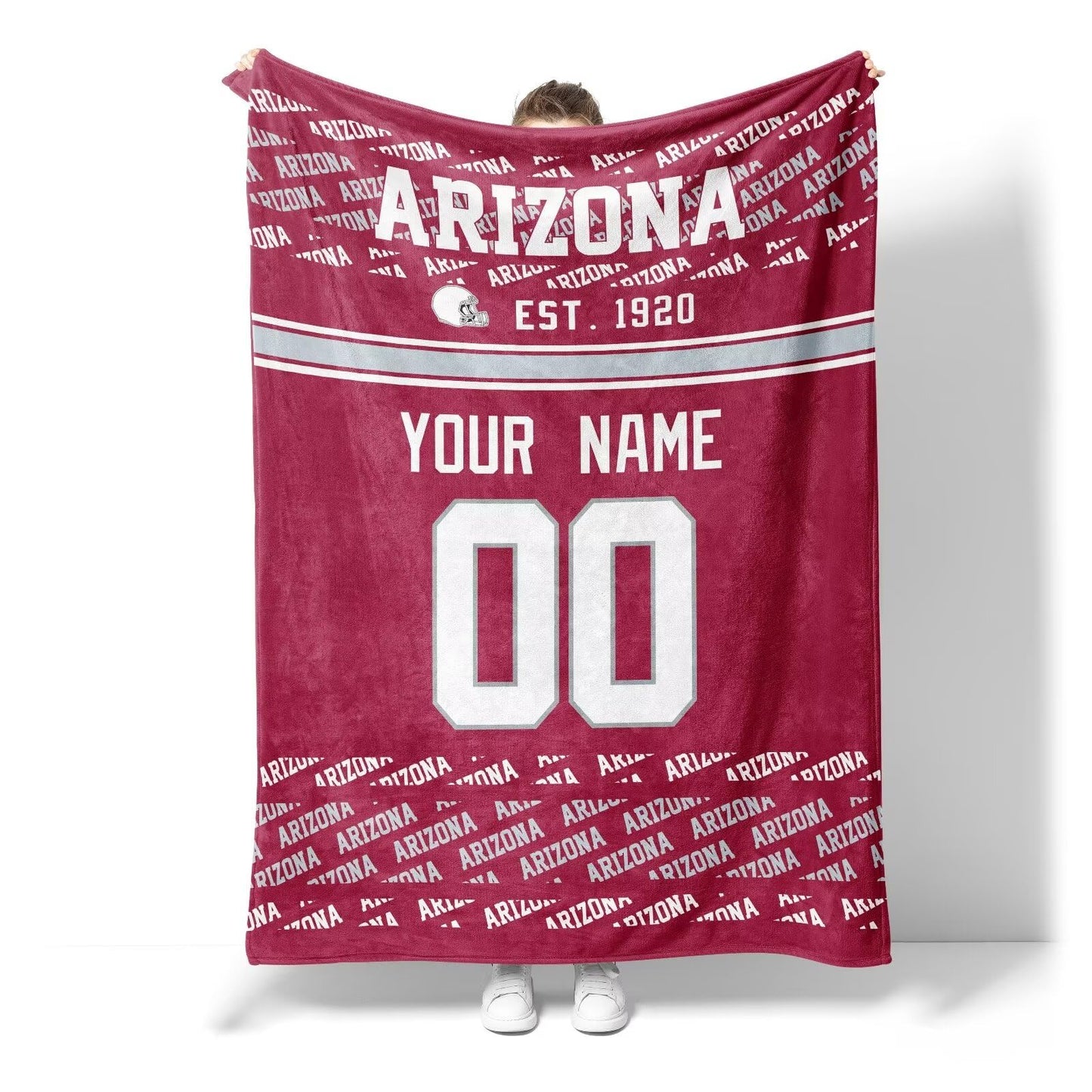 Custom Crimson Throw Blankets Arizona City
