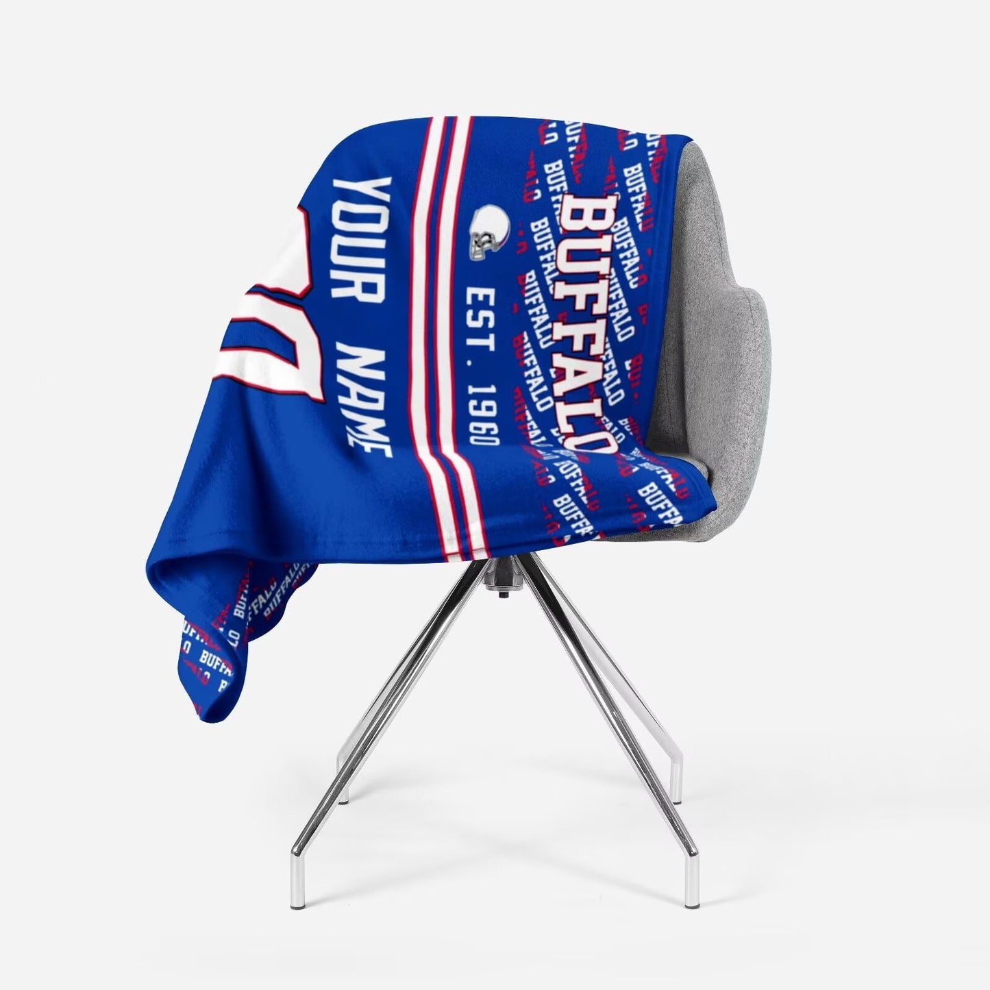 Custom Royal Throw Blankets Buffalo City