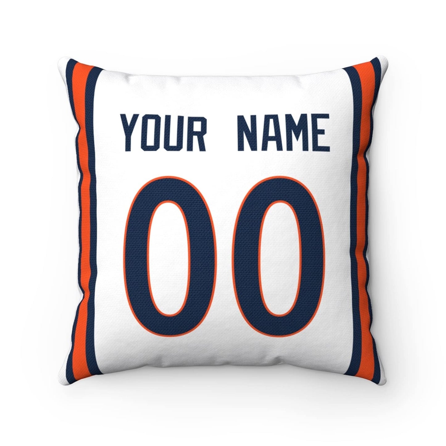 Throw Pillow Denver Custom Any Name and Number