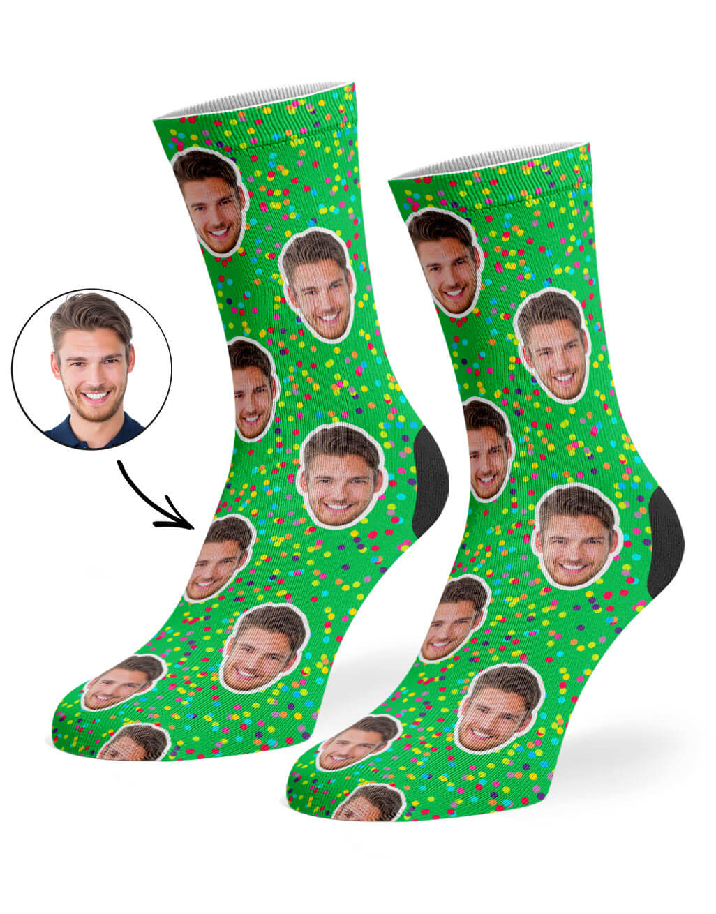 Colourful Spots Socks