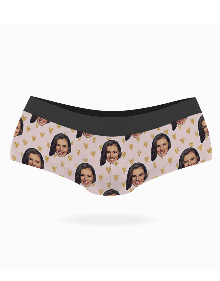 Face Hearts Knickers