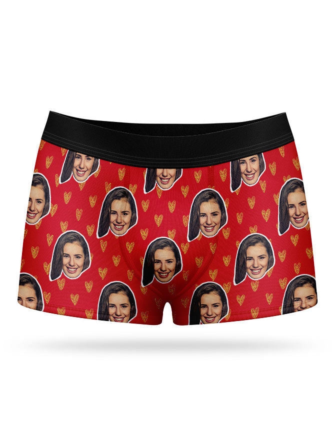 Face Hearts Boxers