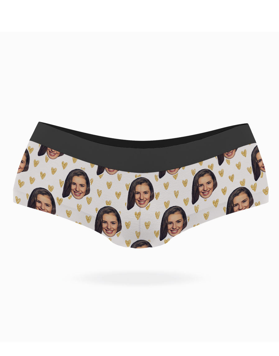 Face Hearts Knickers