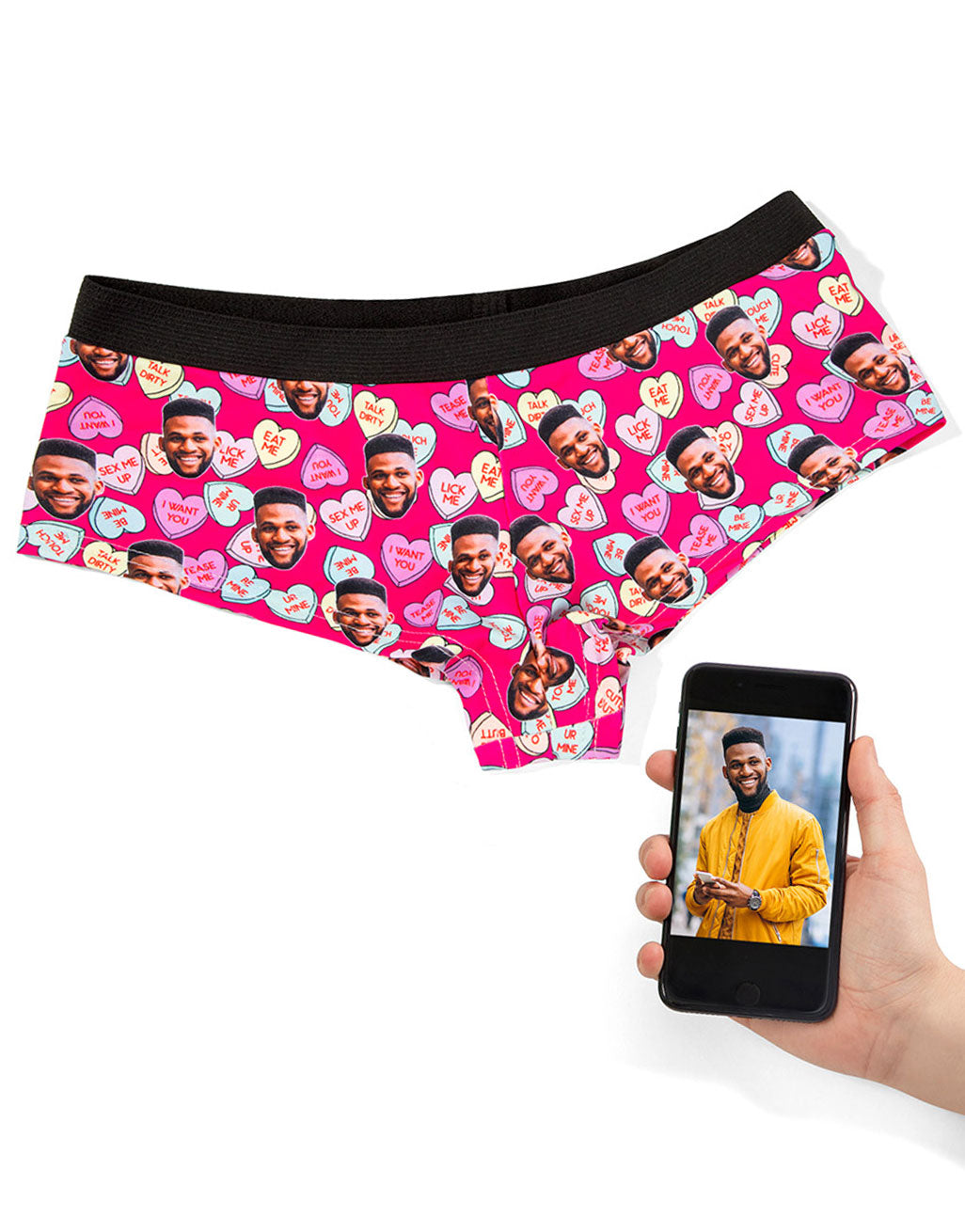 Naughty Love Hearts Knickers