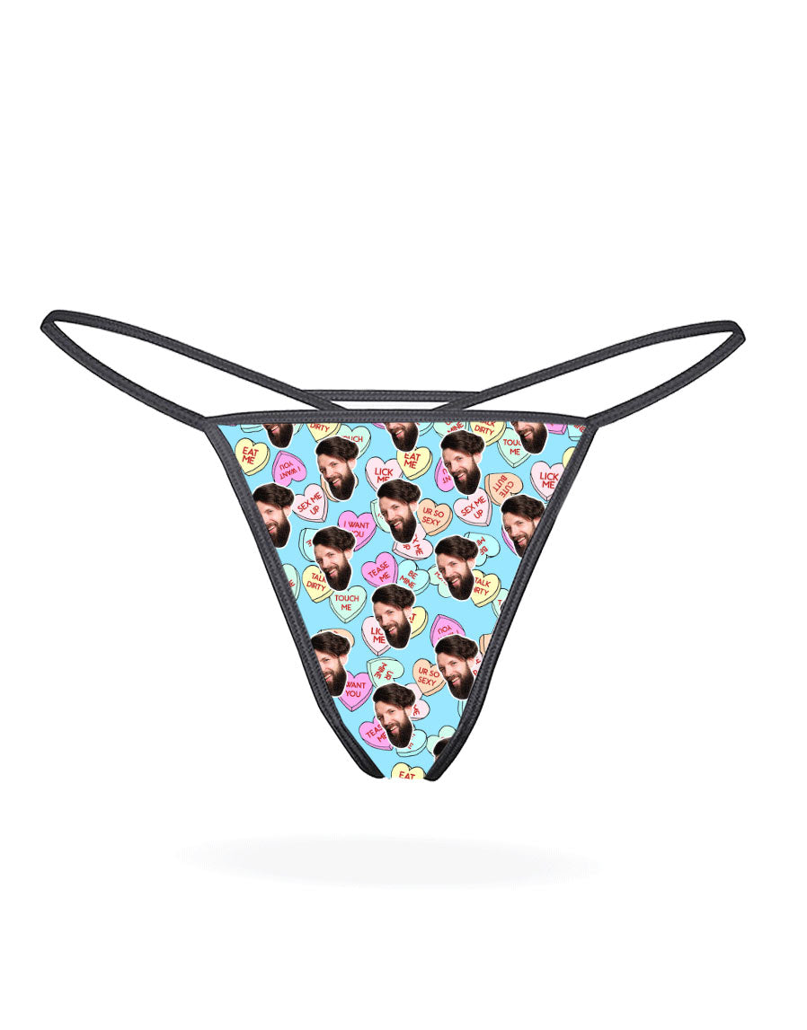 Naughty Love Hearts Thong