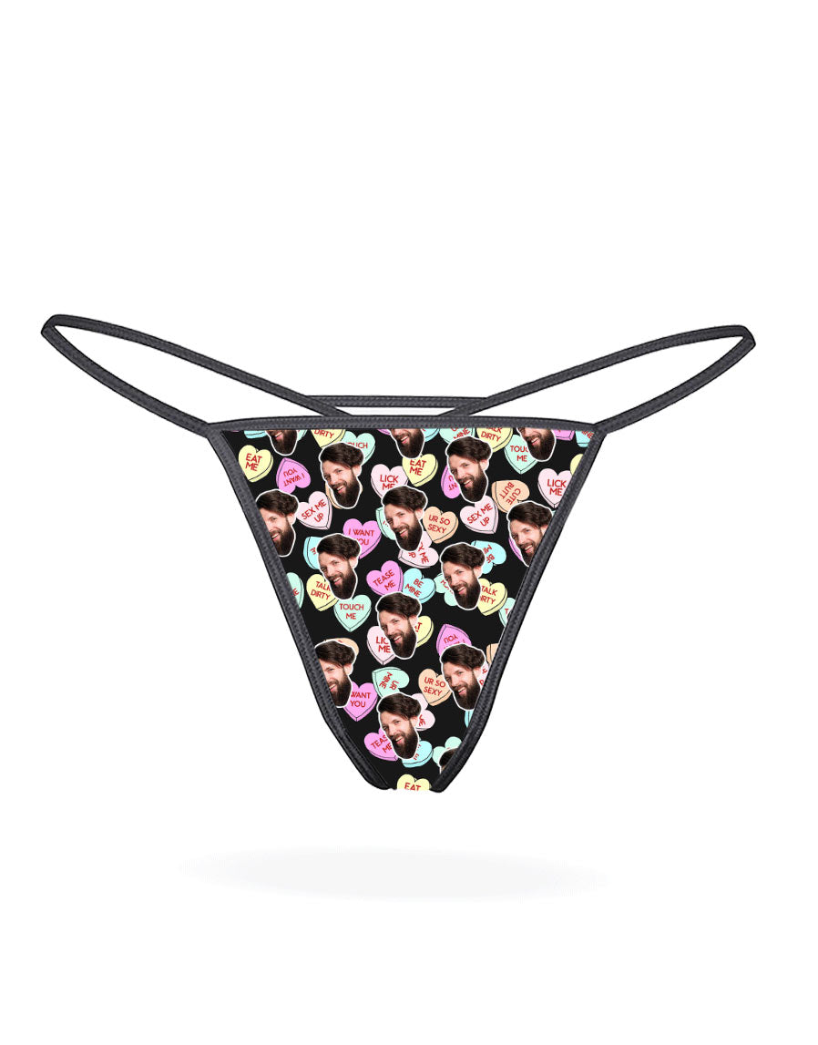 Naughty Love Hearts Thong