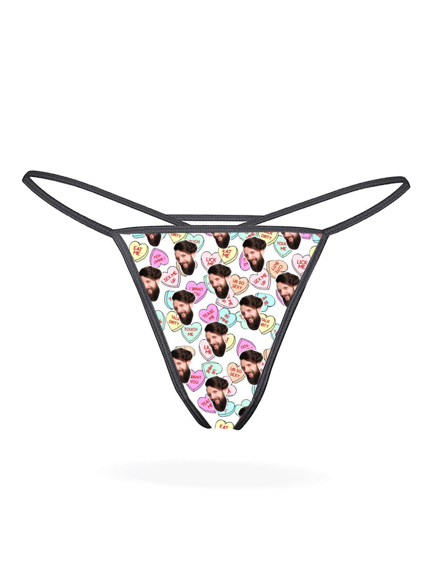 Naughty Love Hearts Thong