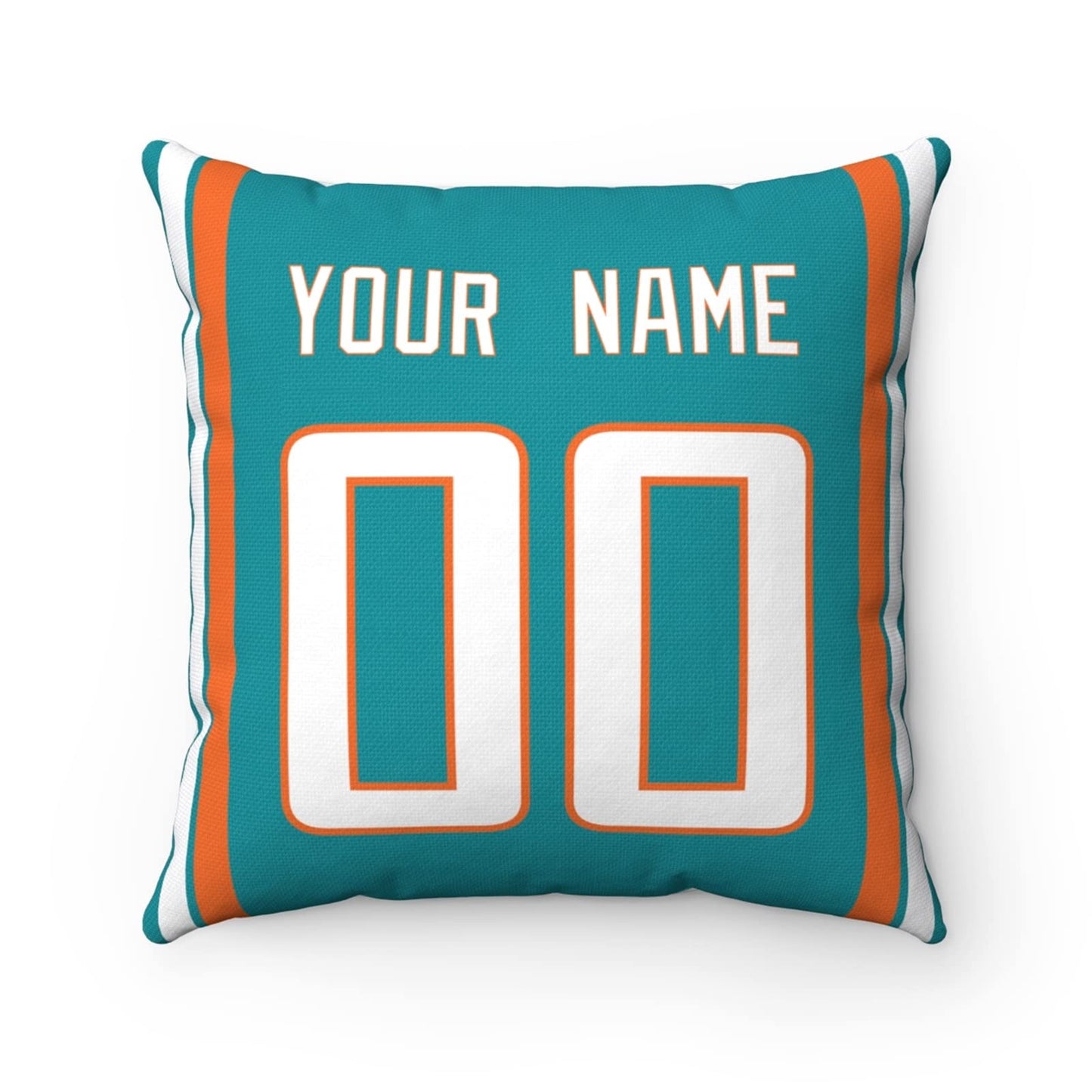 Throw Pillow Miami Custom Any Name and Number