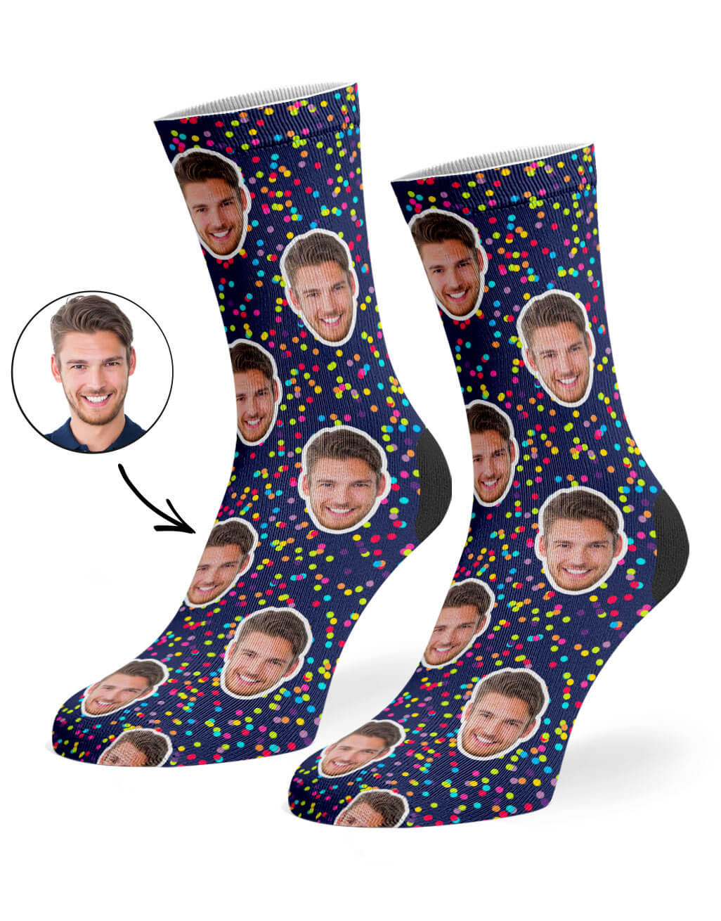 Colourful Spots Socks