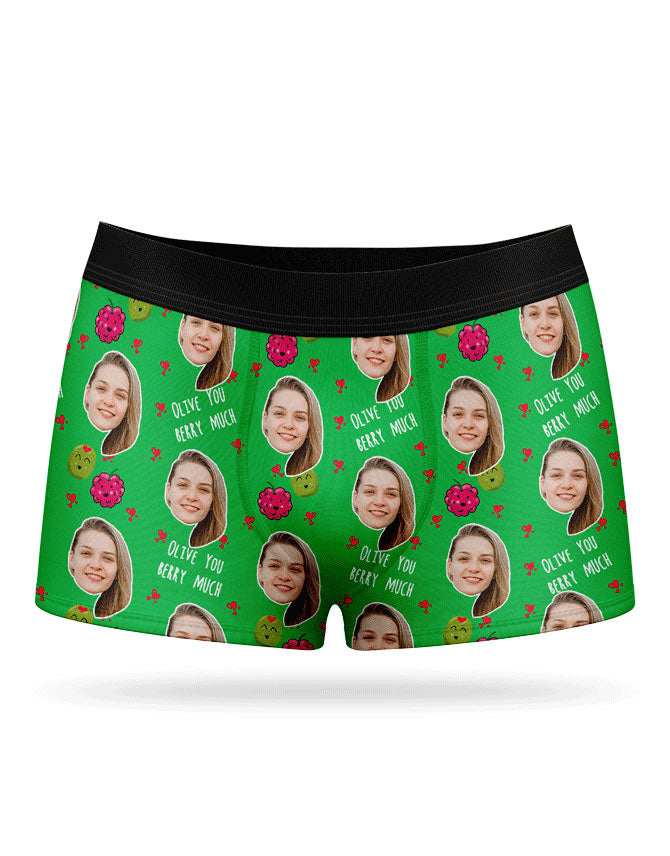 Olive You Berry Much Boxers